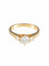 Bague 52 Bague Solitaire or jaune Diamant 58 Facettes
