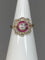 Bague Bague diamants et rubis 58 Facettes