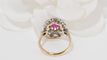 Bague 52.5 Bague Pompadour rubis naturel et diamants 58 Facettes 31889