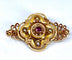 Broche Broche perles fines grenat vers 1900 58 Facettes AB167