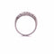 Bague Alliance ancienne en Or blanc & diamants 58 Facettes