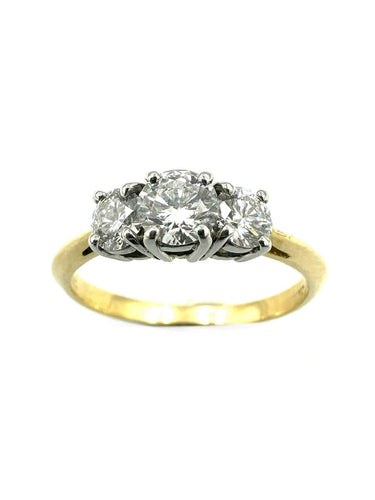 Bague TIFFANY & Co. Bague trilogie diamants 58 Facettes