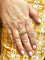Bague Bague jonc en Or jaune & Diamants 58 Facettes