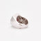 Bague 57 Bague Pavée de Diamants & Rubis 58 Facettes 1176