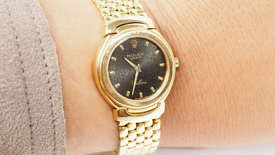 Montre ROLEX - Montre Cellini or jaune 58 Facettes 32355
