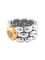 Bague Bague Chopard Collection Happy Diamonds Acier et Or Jaune 58 Facettes