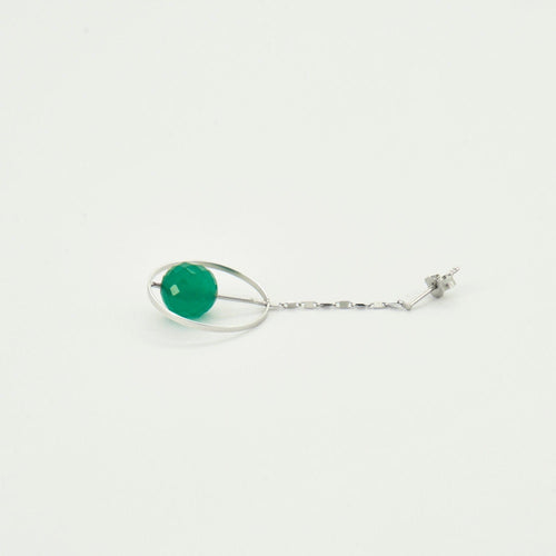 Boucles d'oreilles Boucles d'oreilles Paola Zovar Agates vertes 58 Facettes