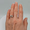 Bague 54 Bague ancienne Toi et Moi en or et diamants 58 Facettes