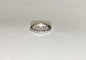 Bague Alliance diamants demi tour 58 Facettes