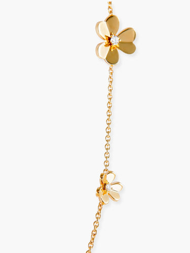 Collier Van Cleef & Arpels – Collier Frivole 9 Fleurs 58 Facettes