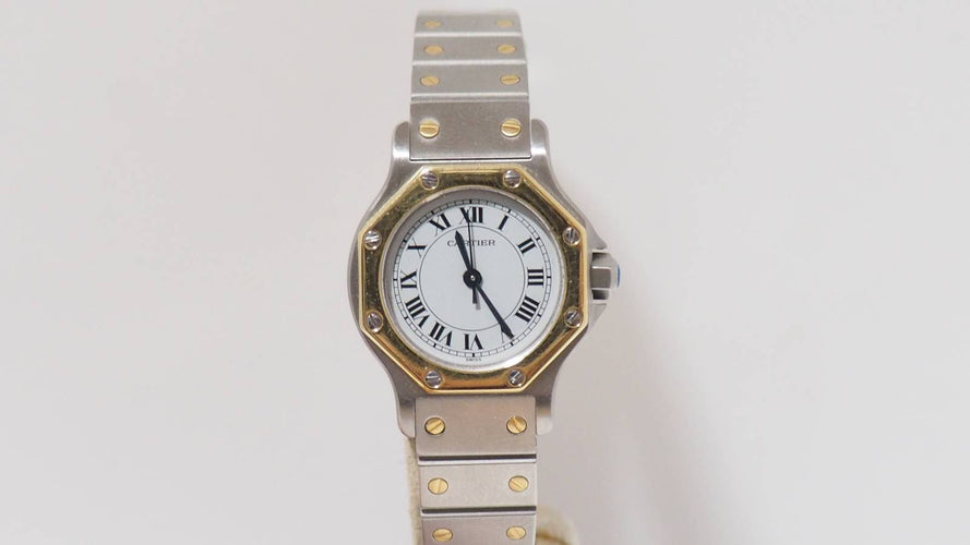 Montre Montre Cartier Santos octogonale 58 Facettes 31195