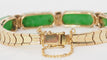 Bracelet Bracelet vintage Or jaune Jade Diamants 58 Facettes 31336