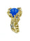 Bague GILBERT ALBERT. Bague or jaune et billes interchangeables 58 Facettes