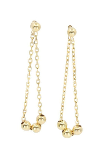 Boucles d'oreilles BOUCLES D'OREILLES PENDANTES BOULES 58 Facettes 047661