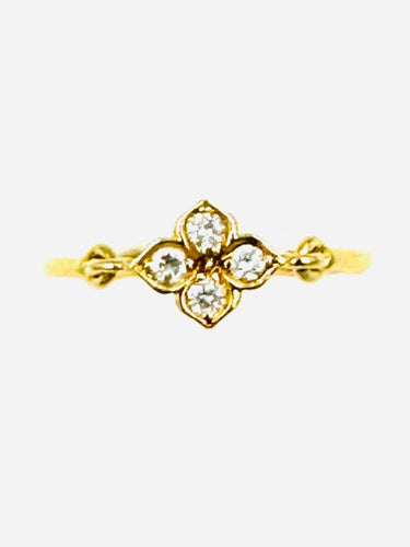 Bague CARTIER. Bague «Indes mystérieuses » or et diamants 58 Facettes