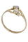 Bague 55 BAGUE NAPOLÉON III PERLE ET DIAMANTS 58 Facettes 061701