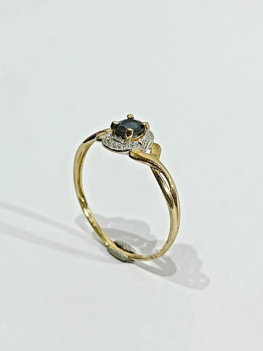 Bague 58 Bague Or Et Saphir 58 Facettes 3092/1