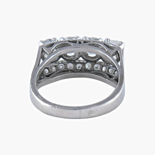 Bague Bague Jarretière Diamants 58 Facettes