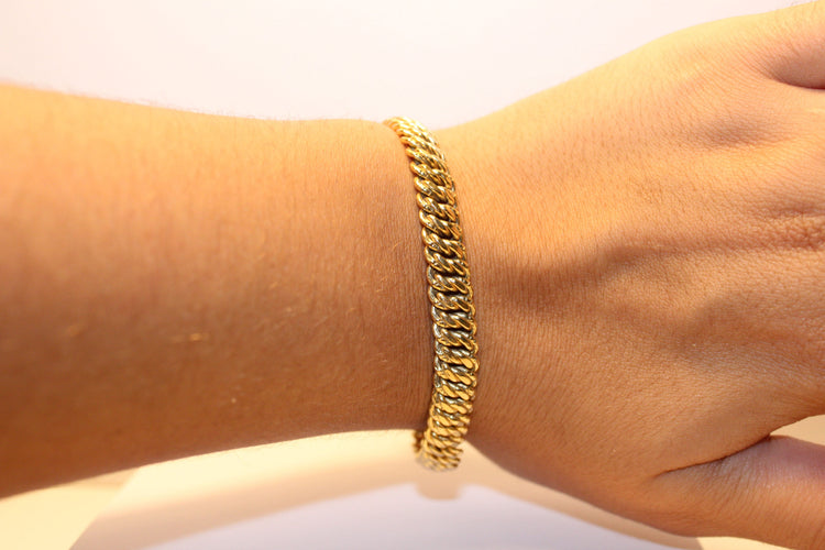 Bracelet Bracelet maille américaine 58 Facettes 11757A