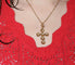 Pendentif Pendentif Croix Or Jaune et Perles 58 Facettes 483