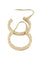 Boucles d'oreilles Petites créoles 58 Facettes 079101
