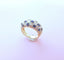Bague 56.5 Bague Jonc Or Saphirs et Diamants 58 Facettes AA 1633