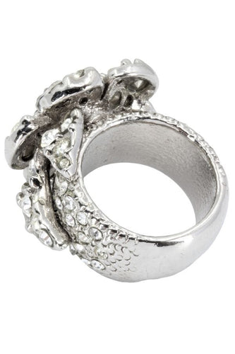 Bague BAGUE "CAMÉLIA" SIGNÉE CHANEL 58 Facettes 051741
