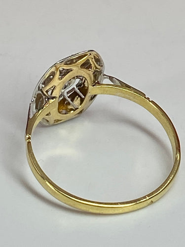 Bague 52 Bague 2 Ors, diamants 58 Facettes