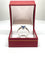 Bague Bague or blanc saphir ovale et diamants 58 Facettes