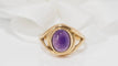 Bague Bague vintage en or jaune et améthyste 58 Facettes 31231