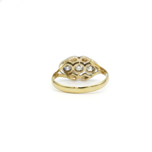 Bague Bague Or Argent Diamants 58 Facettes 230286R
