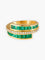 Bague Bague Diamants et émeraudes 58 Facettes HS2891