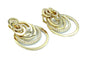Boucles d'oreilles DE GRISOGONO - boucles d’oreilles or jaune et diamants 58 Facettes