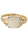 Bague 59 BAGUE ANCIENNE OPALE ET DIAMANTS 58 Facettes 044091
