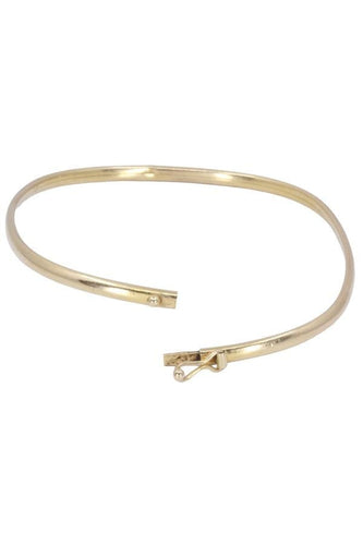 Bracelet Bracelet jonc souple Or jaune 58 Facettes 080861