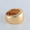 Bague 52 CARTIER - gros anneau en or jaune 58 Facettes