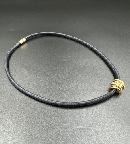 Collier DE GRISOGONO. Collier/bracelet Allegra or rose 18K et diamants 58 Facettes