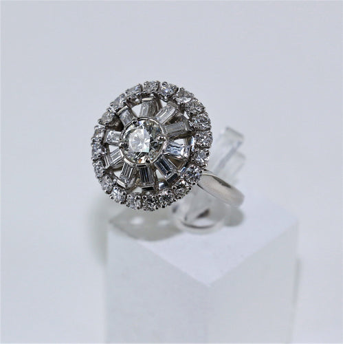 Bague Bague MELLERIO en platine et Diamants 58 Facettes