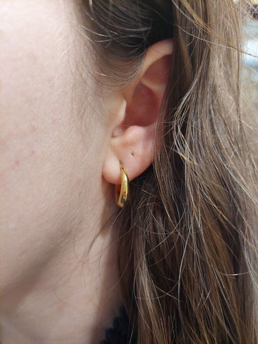 Boucles d'oreilles CRÉOLES MODERNES 58 Facettes 065060