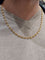 Collier Chaine maille grain de café 58 Facettes 063741