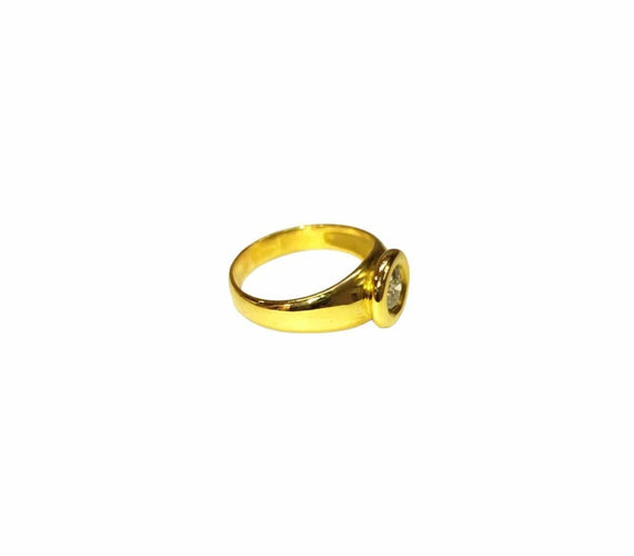 Bague 55 Bague Solitaire Diamant 0.65ct 58 Facettes Soloboué/719