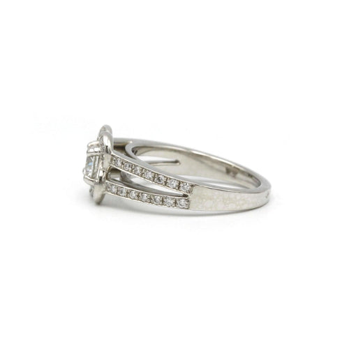 Bague Bague Platine Diamants 58 Facettes 230373R