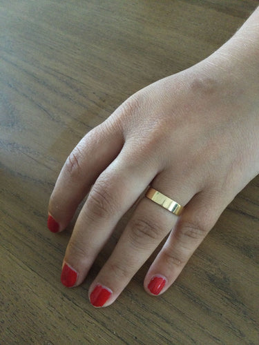 Bague Alliance Homme En Or 58 Facettes