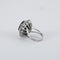 Bague 50 Bague Saphir double entourage Diamants 58 Facettes ALGU22