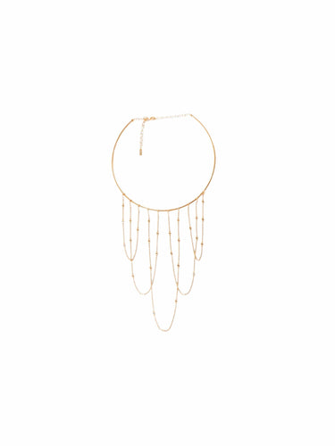 Collier Collier Djula Or Rose Diamants 58 Facettes