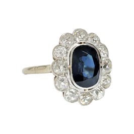Bague 56.5 Bague Pompadour Saphir et Diamants 58 Facettes 1CA265/1