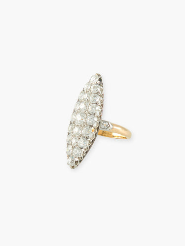 Bague 48 BAGUE MARQUISE OR ET DIAMANTS 58 Facettes 130076