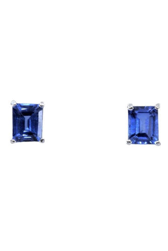 Boucles d'oreilles BOUCLES D'OREILLES CLOUS SAPHIRS 58 Facettes 056181