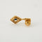 Boucles d'oreilles Pendantes en Or jaune, diamants & saphirs 58 Facettes P12L14