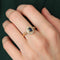 Bague 54 Bague Marguerite en or jaune 58 Facettes P5L1